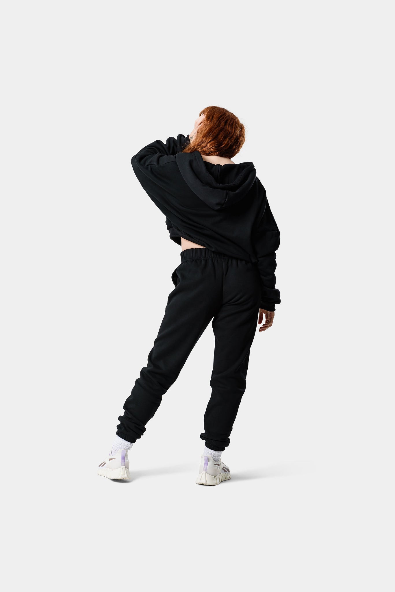 CozyTec Full Zip Hoodie - Black