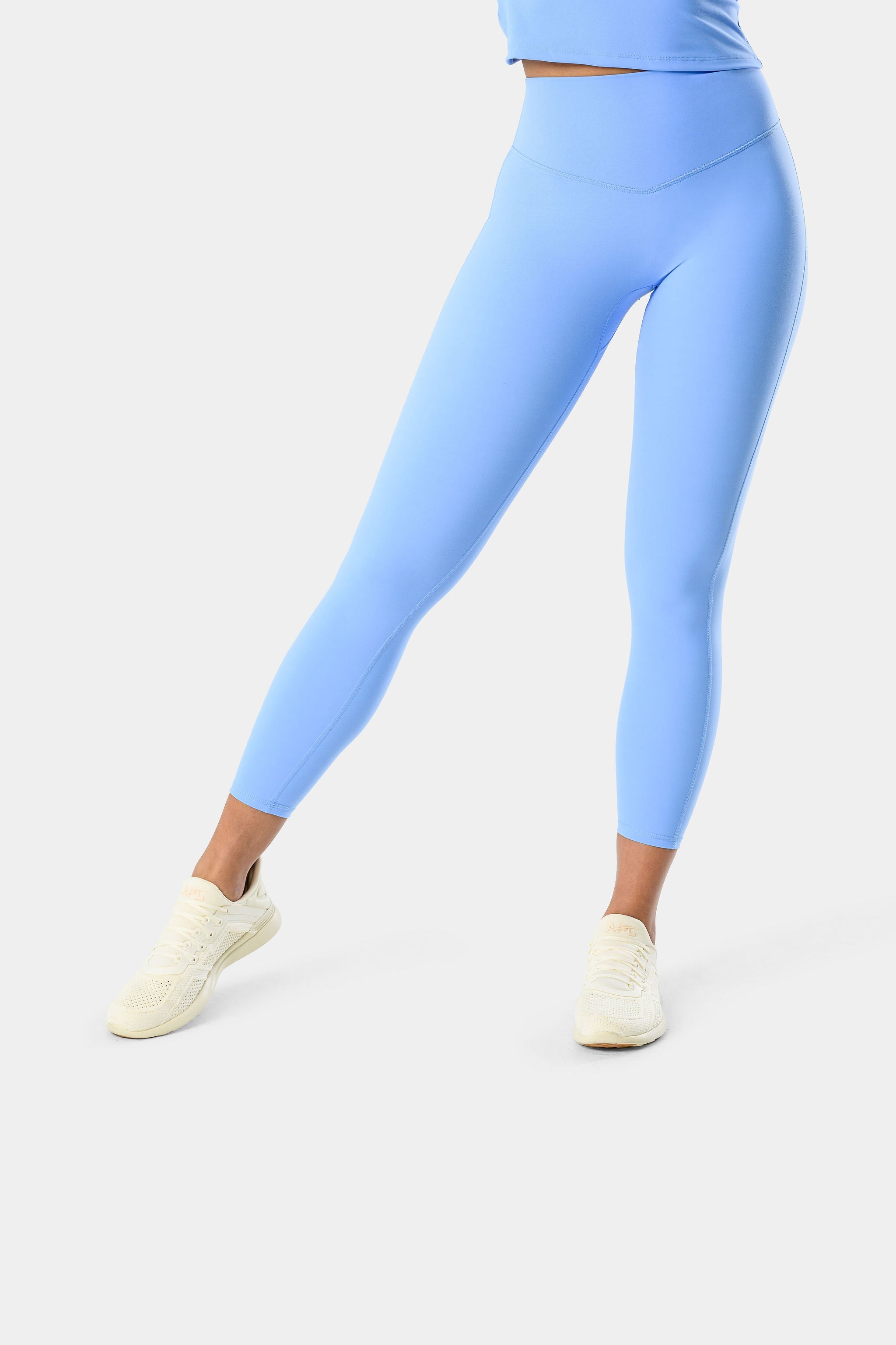 Alura V-Line Leggings - Baby Blue