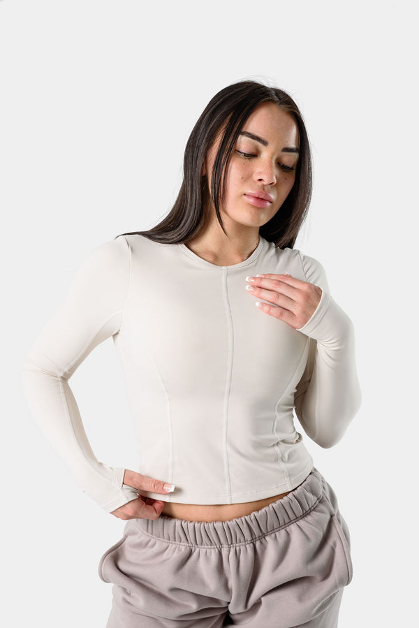 Aurora Performance Long Sleeve Blouse - Jet Stream