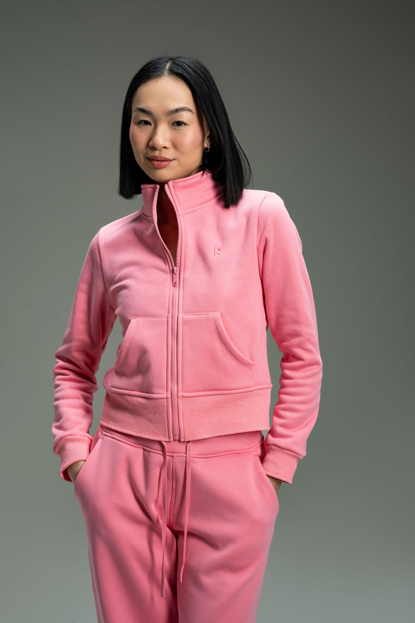 CozyTec Up Jacket  - Soft Rose