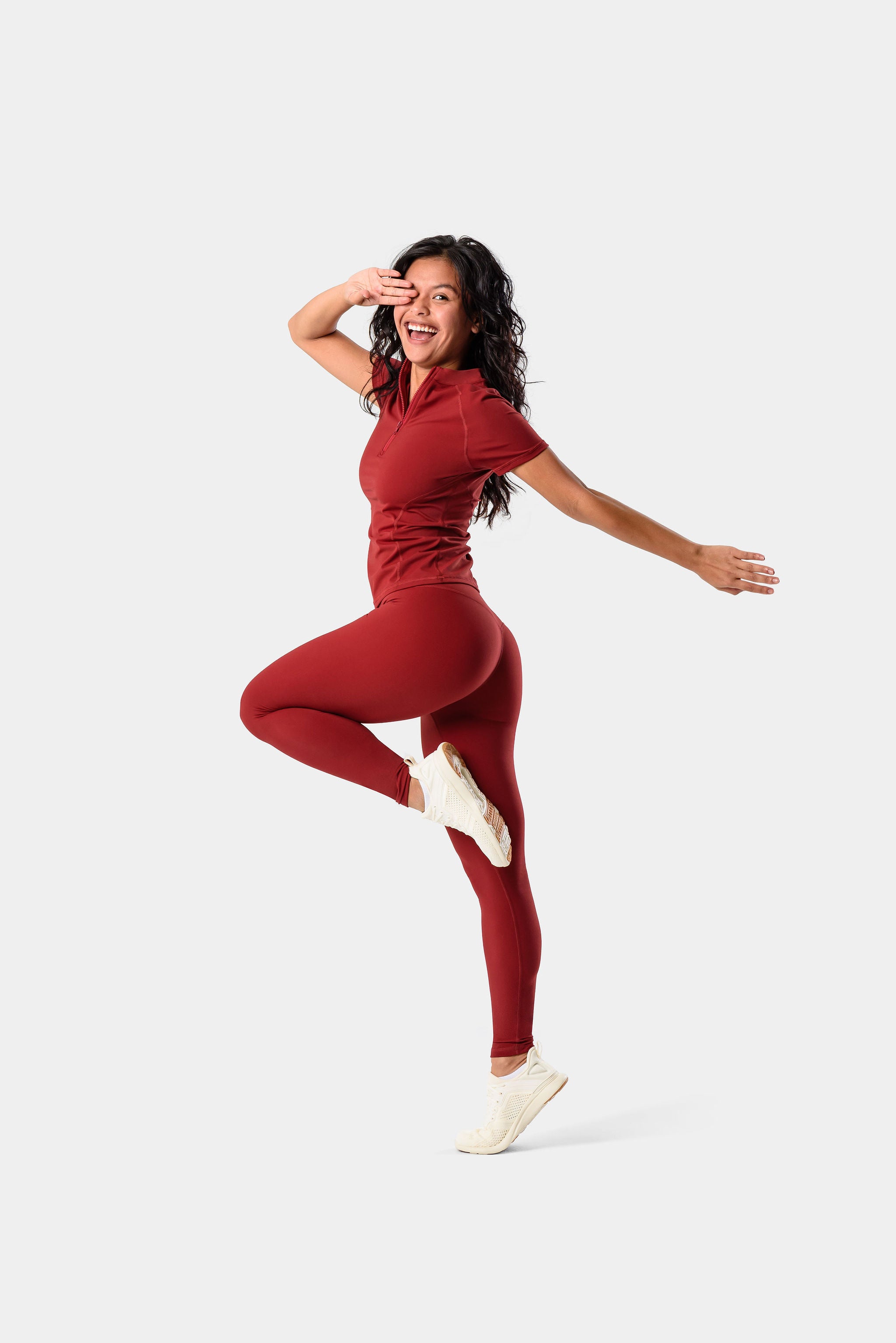 Hannah Pocket Leggings 25 - Jade Green – Kamo Fitness