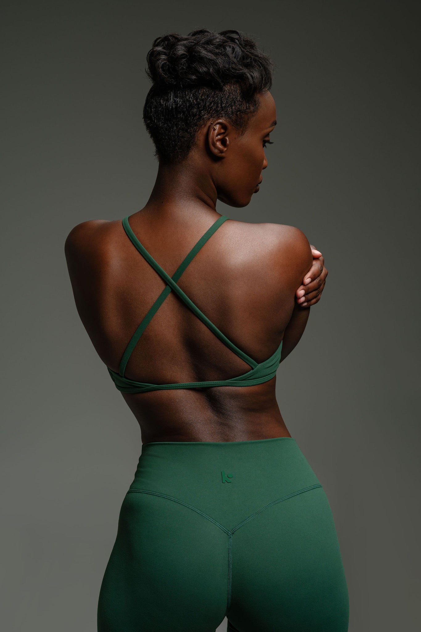 Sienna Alura Sports Bra - Dark Green