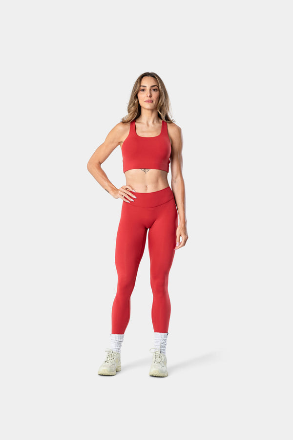 Lunara Legging - Flame Red 26